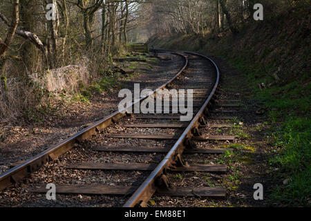 Die Tanfield Eisenbahn in der Grafschaft Durham. Stockfoto