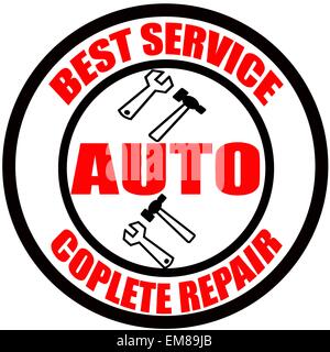 Auto Service Stock Vektor