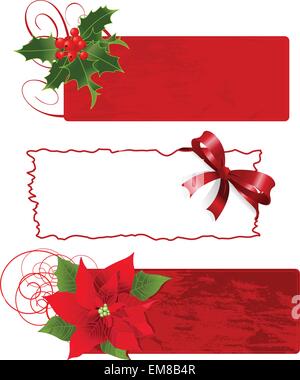 Weihnachts-Banner Stock Vektor