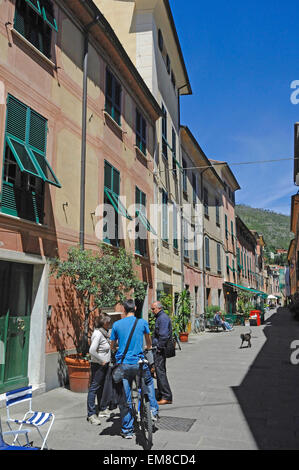 die Ol Dorf von Levanto, La Spezia Provinz, Ligurien, Italien Stockfoto