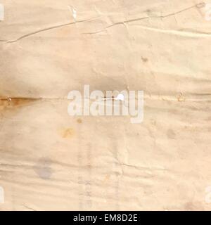 Papierstruktur. Weißes Papierblatt. Stock Vektor