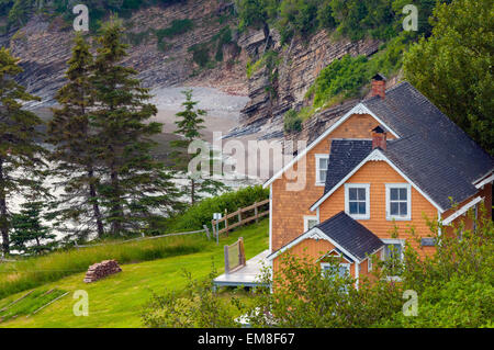 Anse Blanchette Forillon Nationalpark Stockfoto