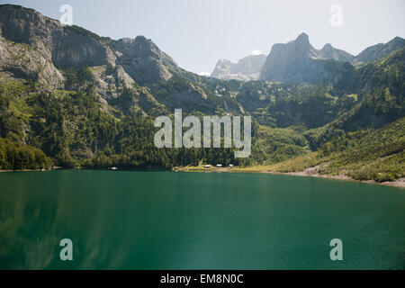 Hinterer Gosausee Mit Dachstein, Gosau, Oberösterreich, Österreich Stockfoto