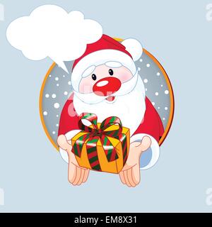 Santa Geschenke Stock Vektor