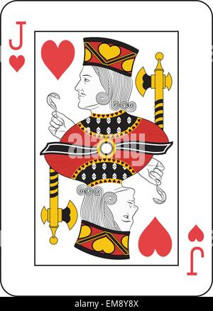 Buchse des Herzens. Original-design Stock Vektor