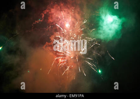 Feuerwerk Stockfoto