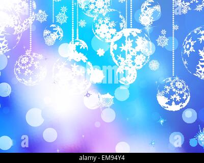 Elegante blaue Weihnachten Hintergrund. EPS 10 Stock Vektor