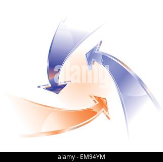 Vektorpfeile Stock Vektor