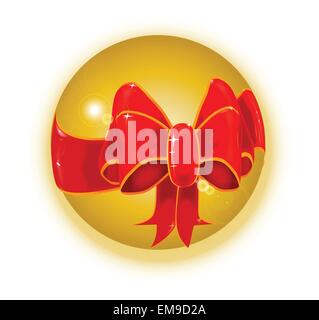 Bogen-Globus Stock Vektor