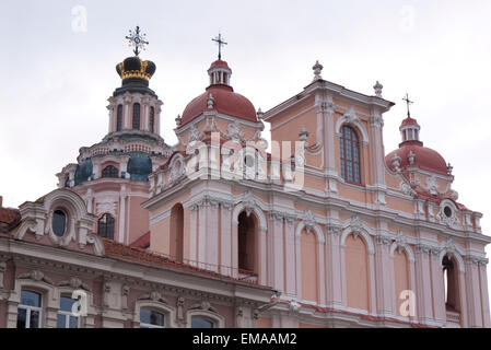 Kirche St. Casimir, die Altstadt von Vilnius, Litauen Stockfoto