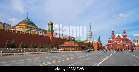 Roten Platz in Moskau, Russische Föderation Stockfoto
