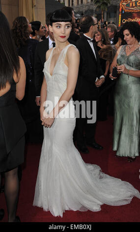 LOS ANGELES, CA - 26. Februar 2012: Rooney Mara in der 84. Annual Academy Awards am Hollywood & Highland Theater, Hollywood. Stockfoto