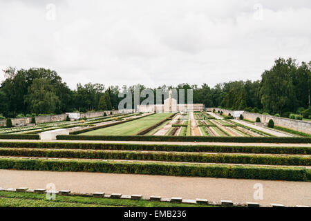 Bralu Kapi (Gebrüder Friedhof), Soldatenfriedhof, Riga, Lettland Stockfoto