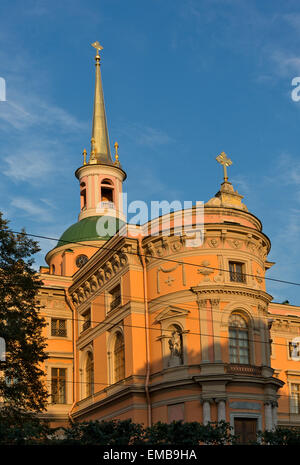 Saint Michael Schloss in Sankt Petersburg, Russland Stockfoto