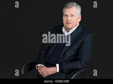 Ehemalige polnische (von 1995 bis 2005) Präsident Aleksander Kwasniewski Stockfoto