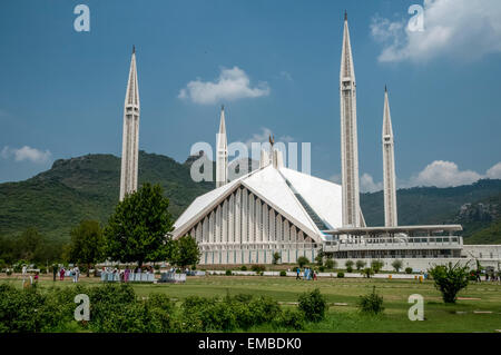 Scheich Faisal Moschee; Islamabad Stockfoto