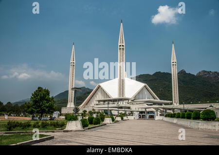 Scheich Faisal Moschee; Islamabad Stockfoto