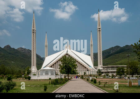 Scheich Faisal Moschee; Islamabad Stockfoto