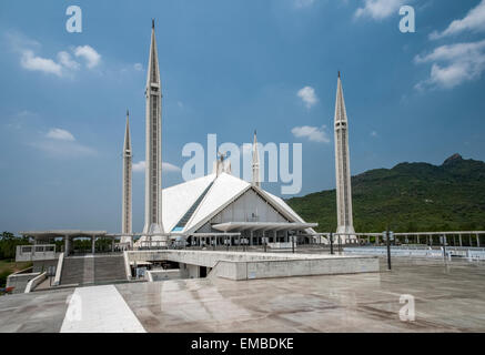 Scheich Faisal Moschee; Islamabad Stockfoto