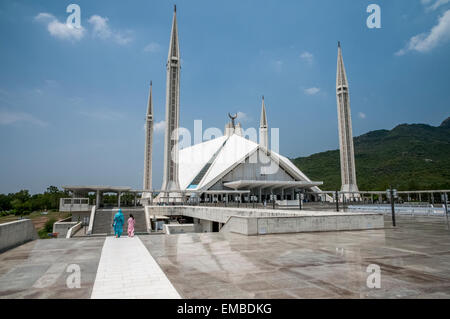 Scheich Faisal Moschee; Islamabad Stockfoto