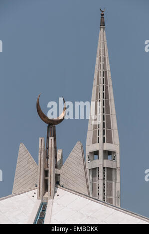 Scheich Faisal Moschee; Islamabad Stockfoto