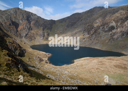 Llyn Cau und Cader Idris, Snowdonia, Nordwales Stockfoto