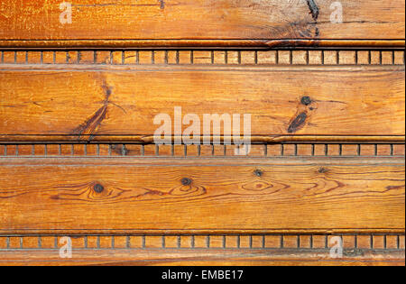 Alten Grunge Holzbohlen, Textur oder Hintergrund. Stockfoto