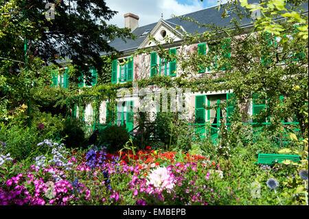 Claude Monet Haus Giverny Departement Eure Frankreich Europa Stockfoto