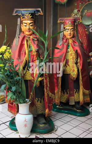 Vietnam, Ho-Chi-Minh-Stadt, Cholon, Ha Chuong Hoi Quan Pagode, Innenraum, Stockfoto