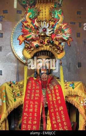 Vietnam, Ho-Chi-Minh-Stadt, Cholon, Ha Chuong Hoi Quan Pagode, Innenraum, Stockfoto
