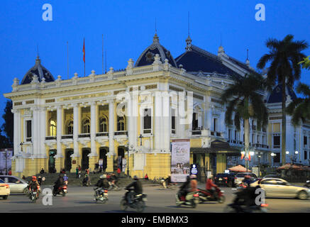 Vietnam, Hanoi, French Quarter, Oper, Stockfoto