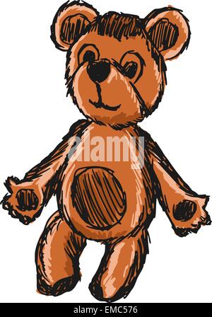 Teddybär Stock Vektor