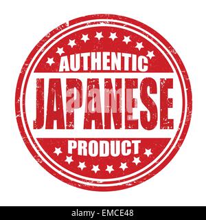 Authentisches japanisches Produkt Stempel Stock Vektor