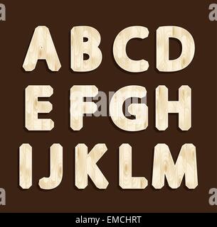 Schriftarten Stock Vektor