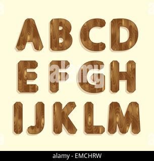 Schriftarten Stock Vektor