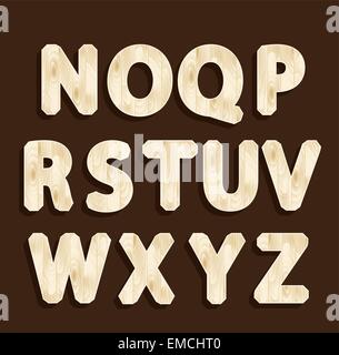 Schriftarten Stock Vektor