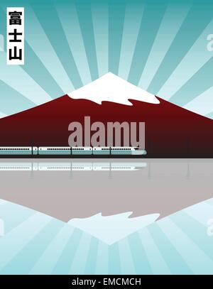 Mount Fuji Stock Vektor