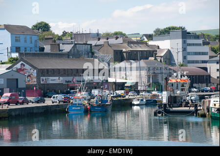 Wicklow, Ireland, 5. Juni 2013 anzeigen auf den Wicklow Hafen Ostküste, Irland Stockfoto