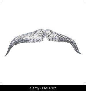 Schnurrbart Stock Vektor