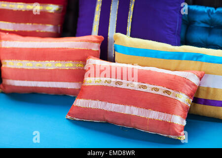 Dekorative Kissen Stockfoto
