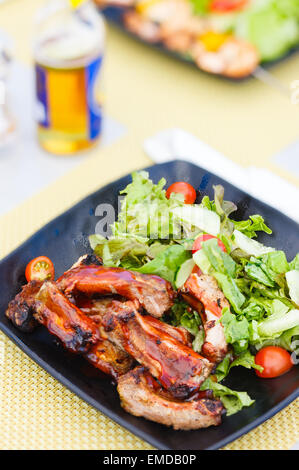 BBQ Ribs Stockfoto