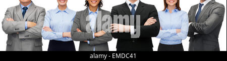 freundliche internationale Business-Team oder Gruppe Stockfoto