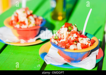 Bahamischen Conch Salat Stockfoto