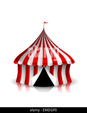 Zirkus-Zelt Stock Vektor