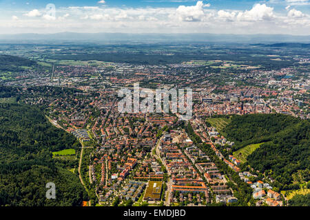 Mit Blick auf Freiburg Im Breisgau, Baden-Württemberg, Deutschland Stockfoto