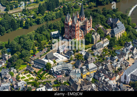 Blick über die Altstadt von Limburg der Kathedrale, Limburg ein der Lahn, Hessen, Deutschland Stockfoto