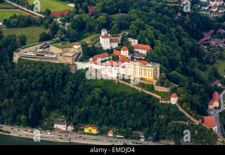 Veste Oberhaus, Passau, senken Sie Bayern, Bayern, Deutschland Stockfoto