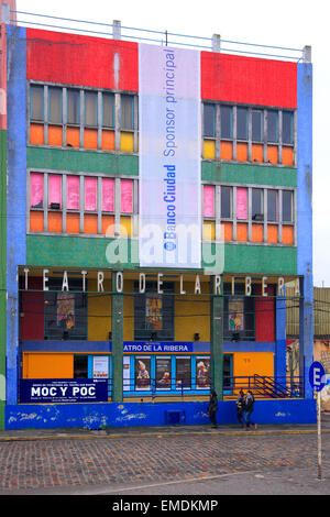 Benito Quinquela Martin Museum für Kunst und Schule. La Boca, Buenos Aires, Argentinien Stockfoto