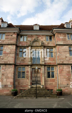 Große Burg Haus, Monmouth, Monmouthshire, Wales, UK Stockfoto