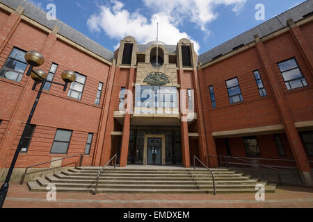 Der Rumpf kombiniert Court Centre im Stadtzentrum von Hull UK Stockfoto